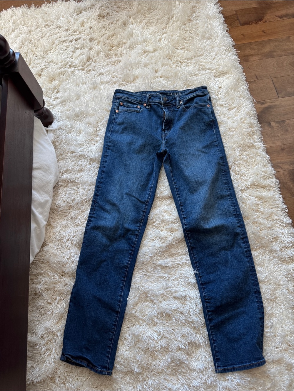 American Eagle Outfitters Indigo Straight Leg Jeans
